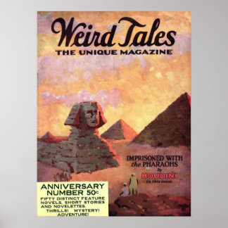 Poster Weird Tales Magazine, MAIO DE 1924