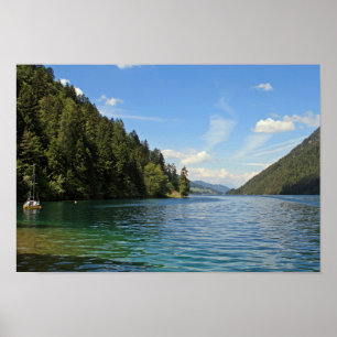 Poster Weissensee, Áustria