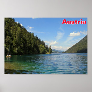 Poster Weissensee, Austria