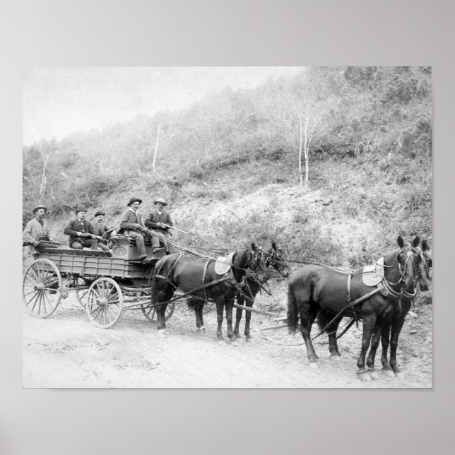 Pôster Wells Fargo Express Company (Frente)