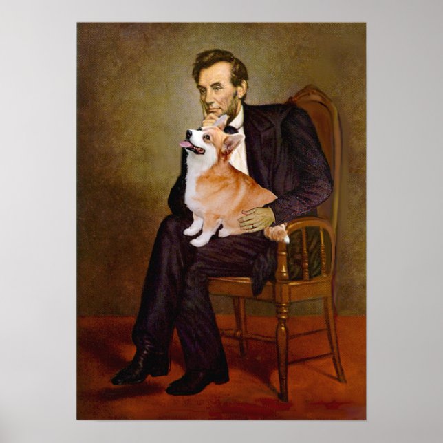 Pôster Welsh Corgi 7b Pembroke - Lincoln (Frente)