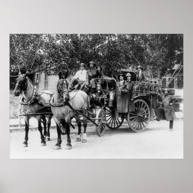 Pôster Wenatchee Fire Dept: 1911 (Frente)