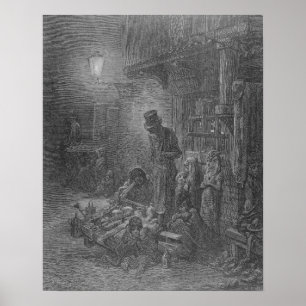 Pôster Wentworth Street, Whitechapel, de Londres