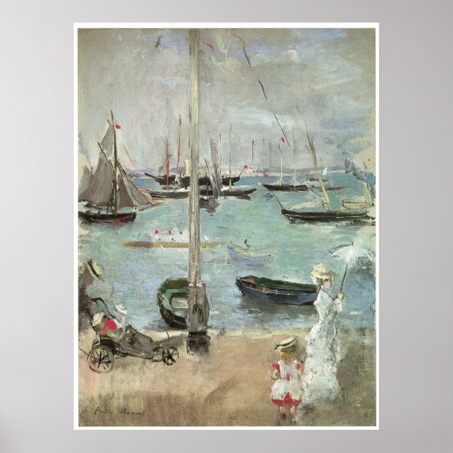 Pôster West Cowes, Ilha de Wight, Berthe Morisot (Frente)