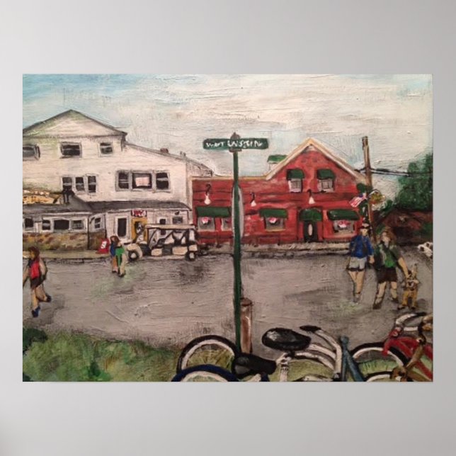 Poster "West Lakeshore Drive"  Kelley's Island, Ohio (Frente)