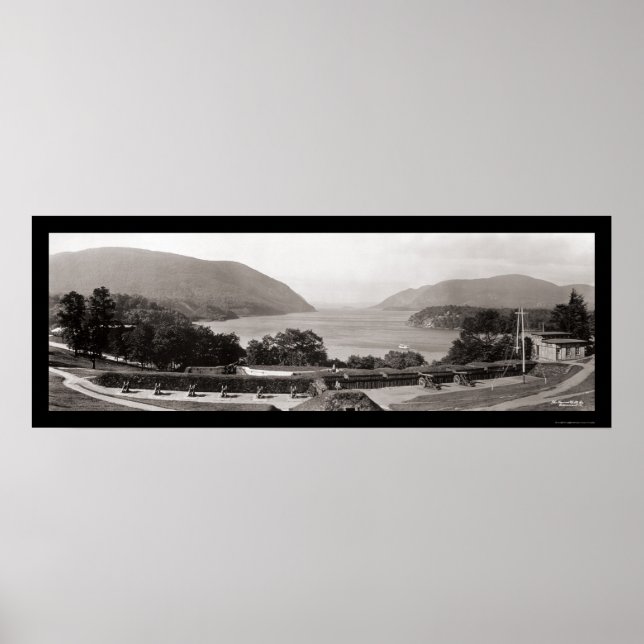 Poster West Point NY Foto 1909 (Frente)
