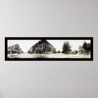 Poster West Saginaw, Michigan Foto 1912