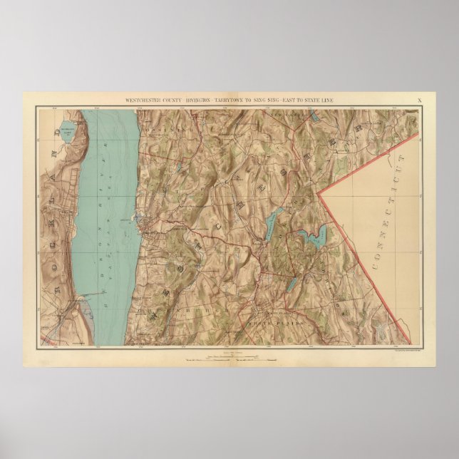 Pôster Westchester County (Frente)