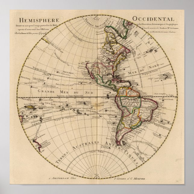Pôster Western Hemisphere 5 (Frente)