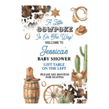 Western Theme Boy Baby Shower