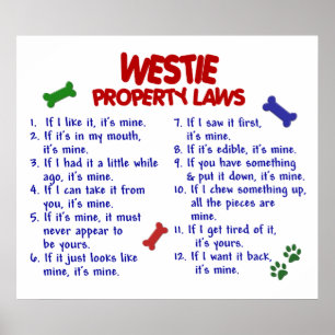POSTER WESTIE PL2