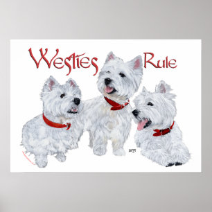 Pôster Westies Mandam!