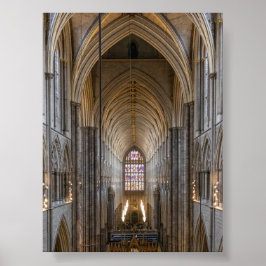 Poster Westminister abbey