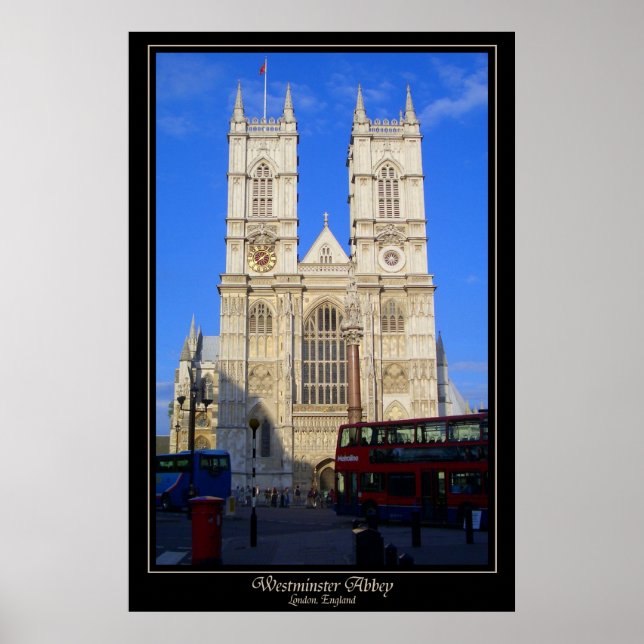 Poster Westminster Abbey (Frente)
