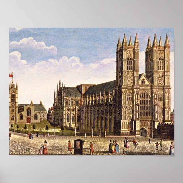 Poster Westminster Abbey&#x27;, Thomas_Engravings (Frente)