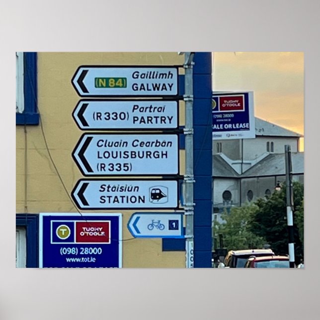 Poster Westport County Mayo Irlanda Europa (Frente)