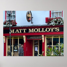 Poster Westport County Mayo Irlanda Europa