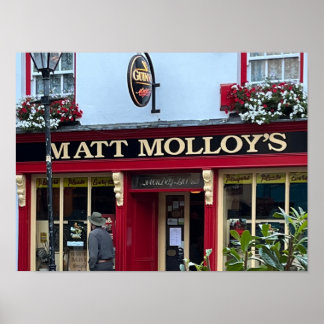 Poster Westport County Mayo Irlanda Europa