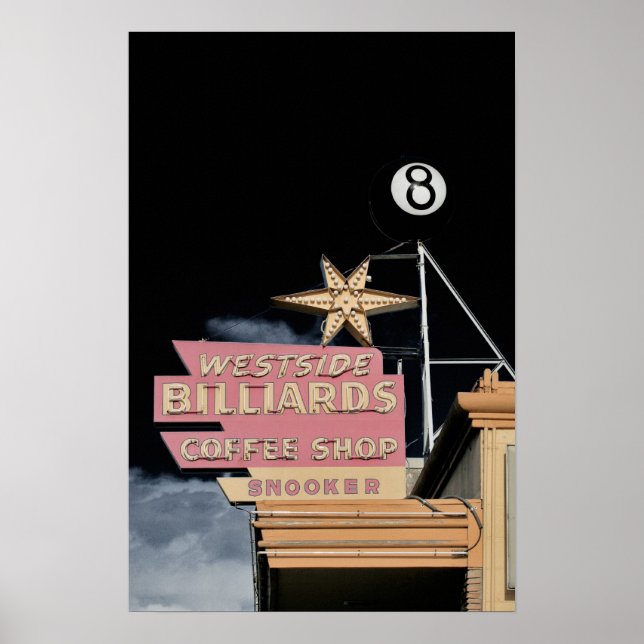 Poster Westside Billiards (Frente)