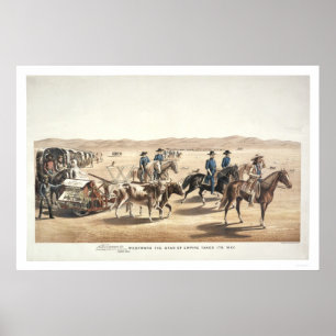 Pôster Westward, a estrela do Império, segue seu caminho