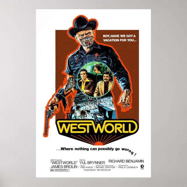 Poster Westworld 1973 (Frente)