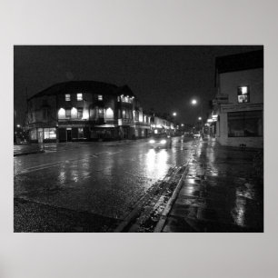 Pôster Wet Evening, Salisbury Road Cardiff (2)