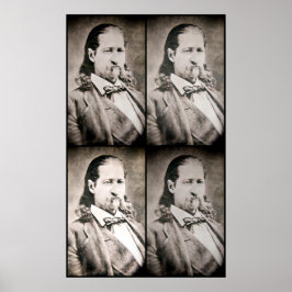 Pôster WET PLATE 4 frame WILL BILL HICKOK