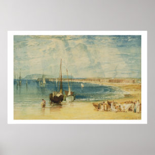 Poster Weymouth, c.1811 (w/c no papel)