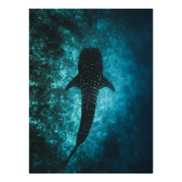 Pôster Whale Shark Depths – Ocean Wall Art