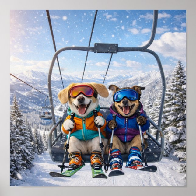 Poster "What a View!" (Frente)