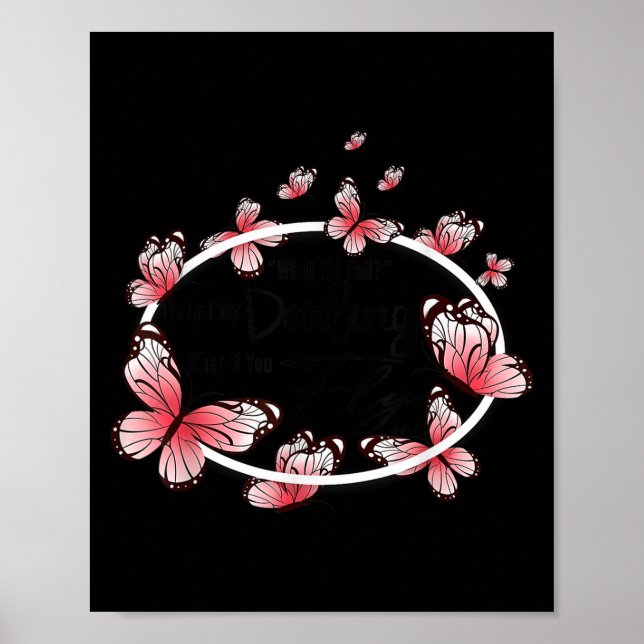 Poster What If I Fall Oh, But My Darling What If You Fly  (Frente)