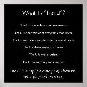Poster What Is "The U"?