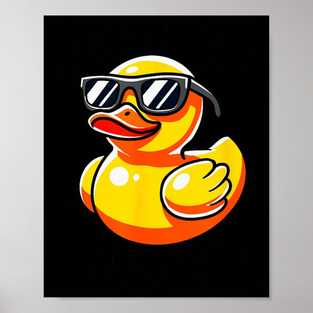 Poster What The Duck Owner I Love Ducks Lover Funny Rubbe (Frente)