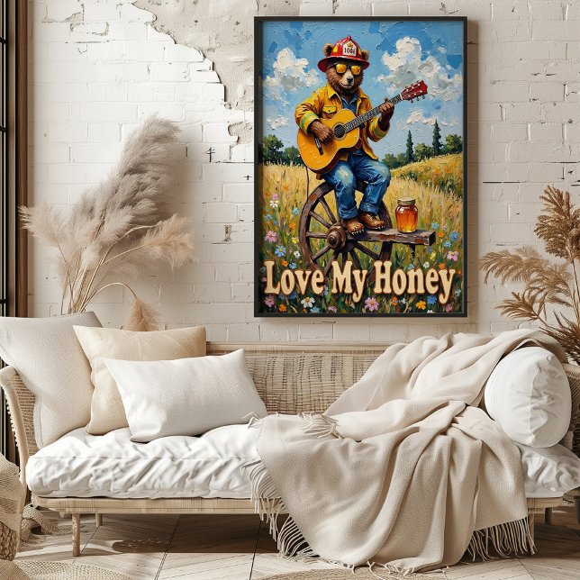 Poster Wheel Harmony: Ritmos Russos do Urso (Criador carregado)