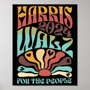Poster Wheimer Para Pessoas Kamala Harris Waltz
