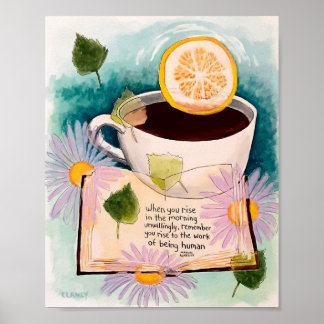 Poster When You Rise Unwillingly print