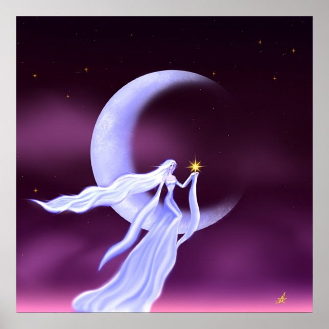 Poster "Where the Stars Reside", por Estelle Asp (Frente)