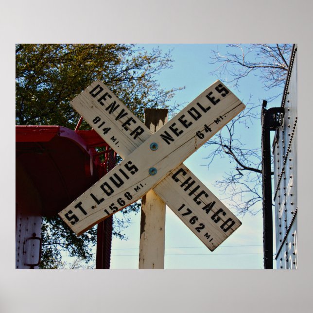 Poster Where the Tracks Lead (Frente)