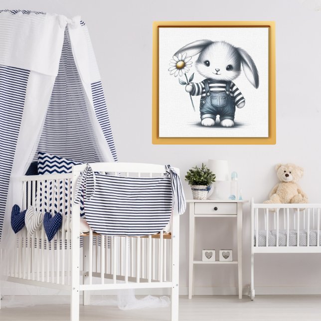 Poster Whimsical Boy Bunny (Criador carregado)