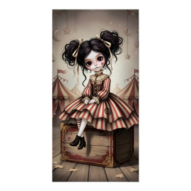 Pôster Whimsical Dark Circus Doll (Frente)