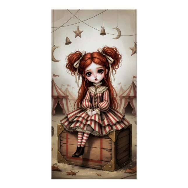 Pôster Whimsical Dark Circus Doll (Frente)