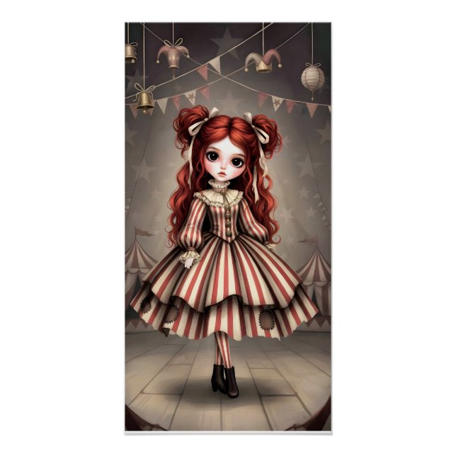 Pôster Whimsical Dark Circus Doll (Frente)