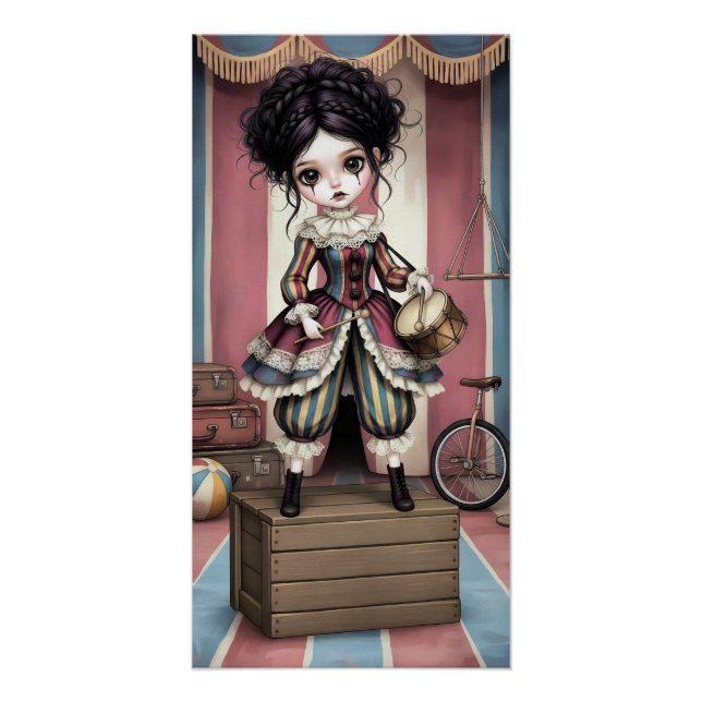 Pôster Whimsical Dark Circus Doll (Frente)