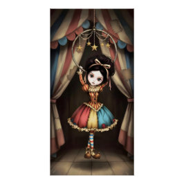 Pôster Whimsical Dark Circus Doll