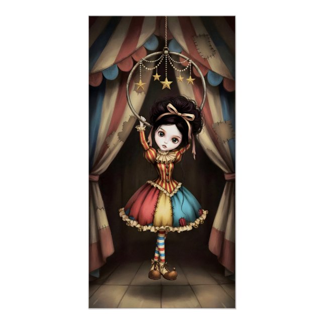 Pôster Whimsical Dark Circus Doll (Frente)