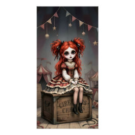 Pôster Whimsical Dark Circus Doll