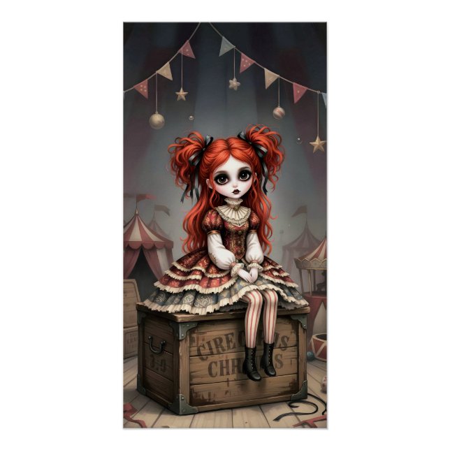 Pôster Whimsical Dark Circus Doll (Frente)