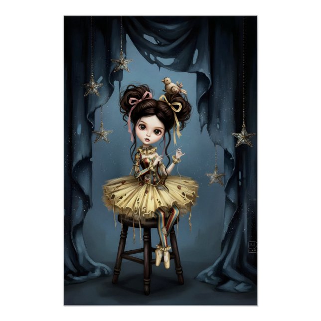 Pôster Whimsical Dark Circus Doll Poster (Frente)