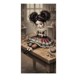 Pôster Whimsical Dark Circus Doll Poster