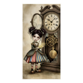 Pôster Whimsical Dark Circus Doll Poster
